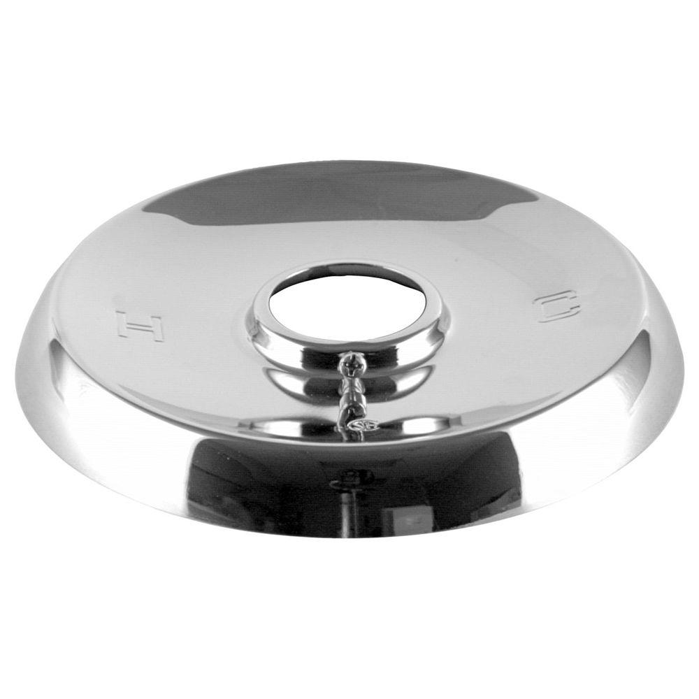 thumbnail image 2 of Moen Cornerstone Remodel Escutcheon – Chrome Tub & Shower Cover Plate 2 of 4