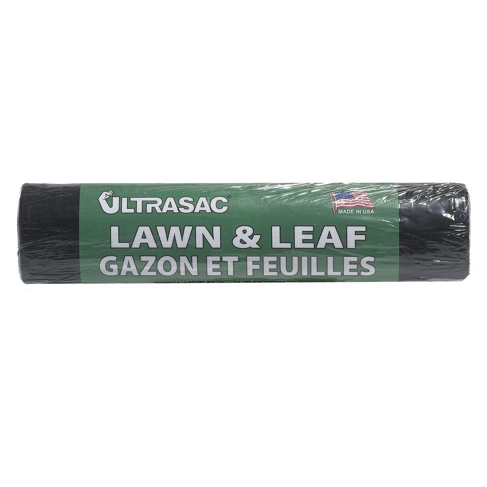 Ultrasac 39 Gal. Lawn and Leaf Trash Bag Roll (6Count)39100B06 The
