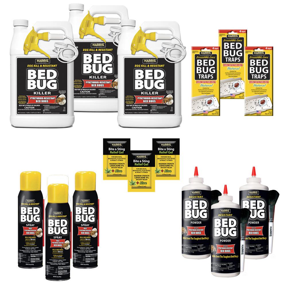 Harris Egg Kill and Resistant Bed Bug Pro Pack KitBLKPROPK The Home