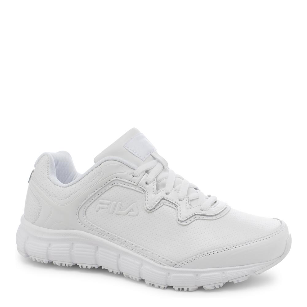 fila women's memory fresh start slip resistant work shoe