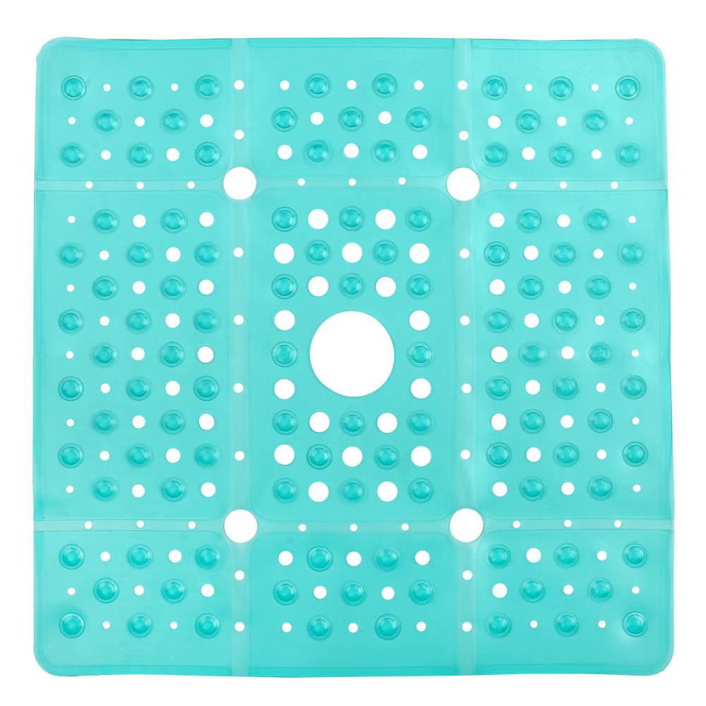 extra large square shower stall mat