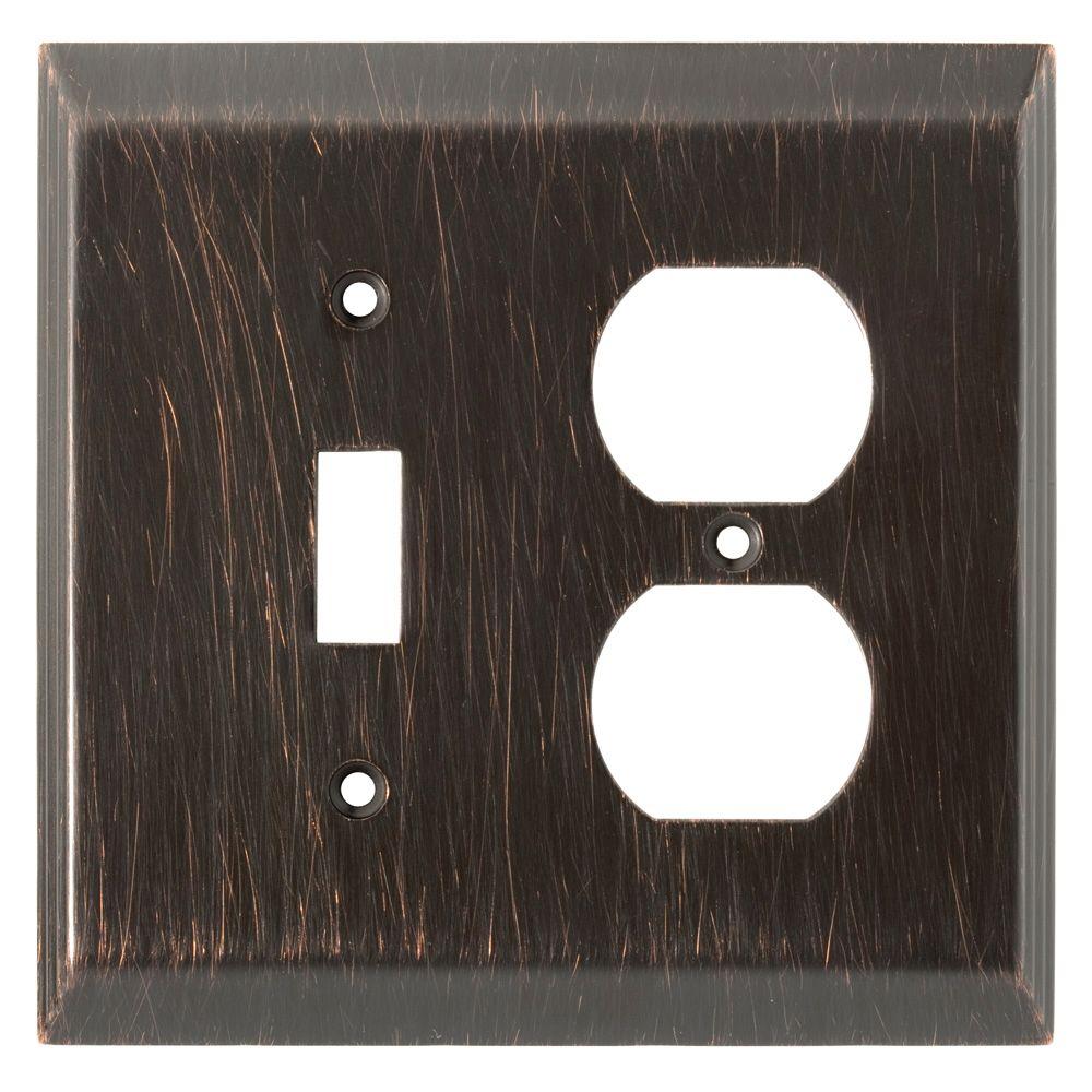 Liberty Stately Decorative Switch and Duplex Outlet Cover,