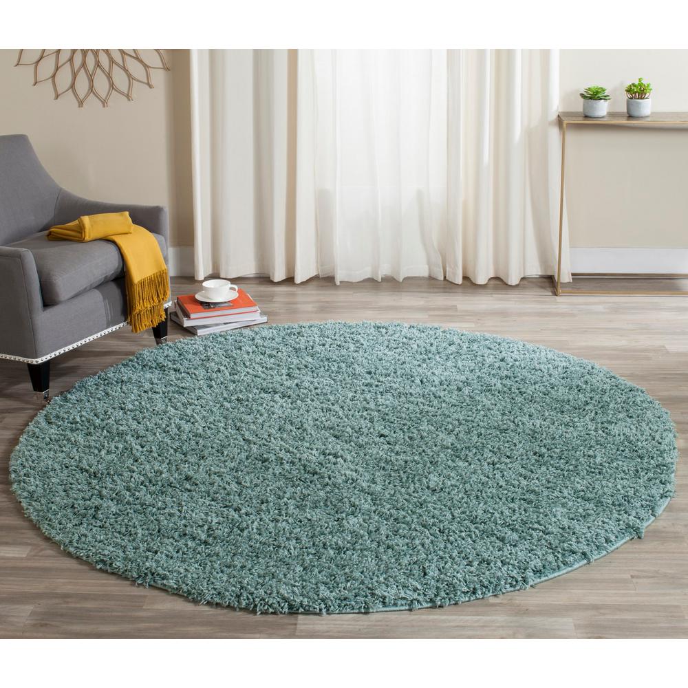 Green Seafoam Area Rugs Rugs The Home Depot   Seafoam Safavieh Area Rugs Sgas119d 7r E4 400 