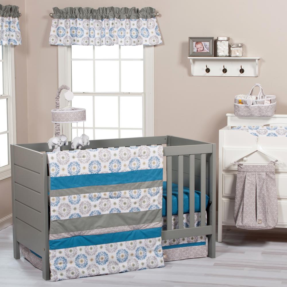 Trend Lab Monaco 3-Piece Crib Bedding Set-100126 - The Home Depot
