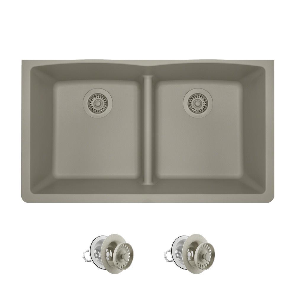 Slate Kitchen Sinks The Home Depot All In One Undermount Kitchen Sink