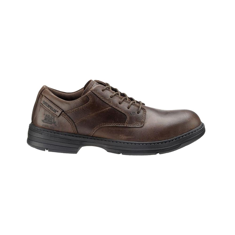 mens leather oxford work shoes