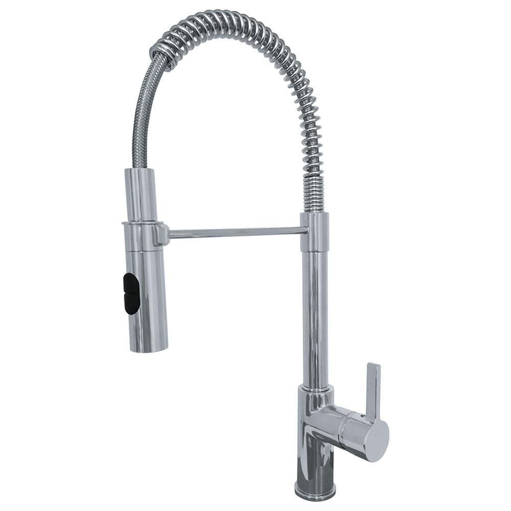 Franke Fuji Single Handle Pull Down Sprayer Kitchen Faucet With Fast In   Satin Nickel Franke Pull Down Faucets Ffpd20480 64 1000 