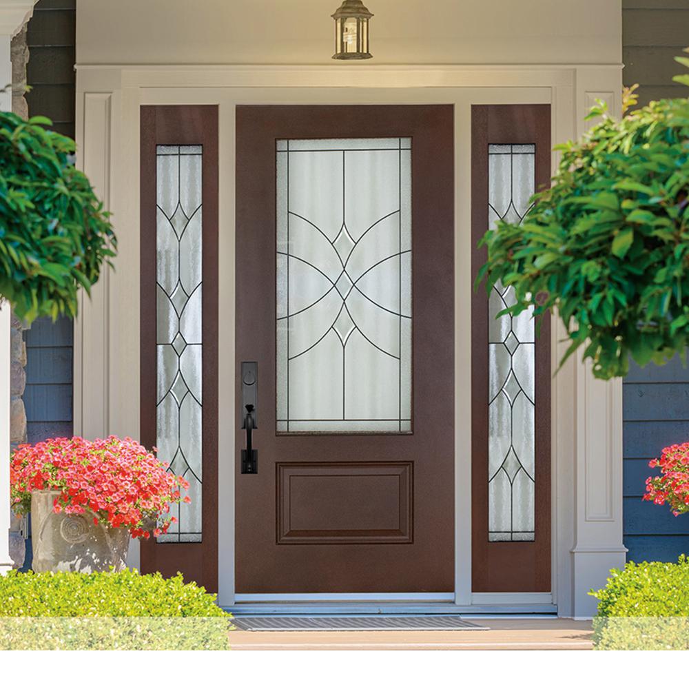 decorative glass doors exterior