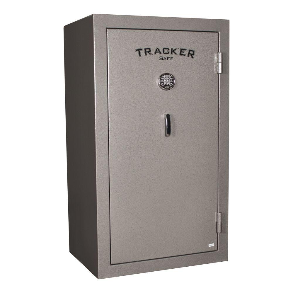 Tracker Safe 30Gun Fire Resistant Electronic Lock Gun Safe, GrayTS30