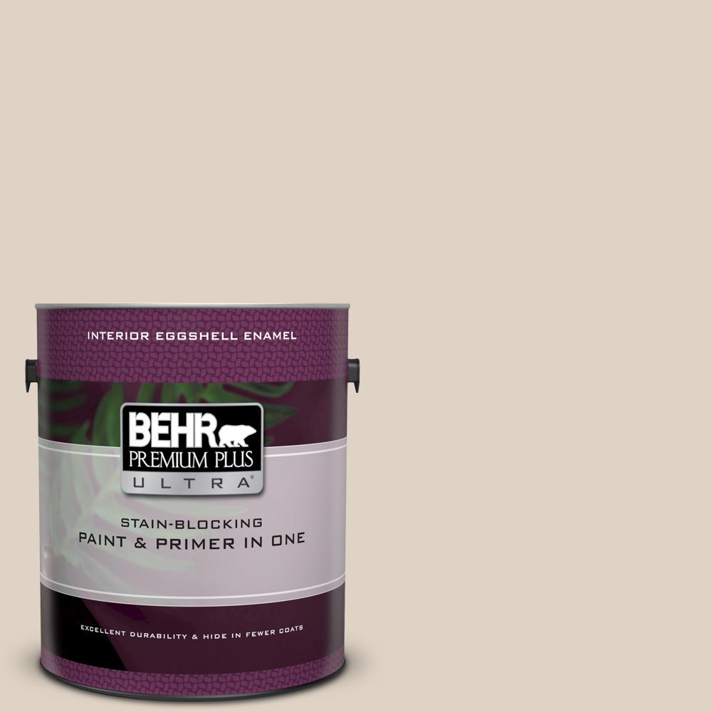 Behr Premium Plus Ultra 1 Gal Pwn 42 Parisian Taupe Eggshell Behr Premium Plus Ultra 1 Gal Pwn 42 Parisian Taupe Eggshell Enamel Interior