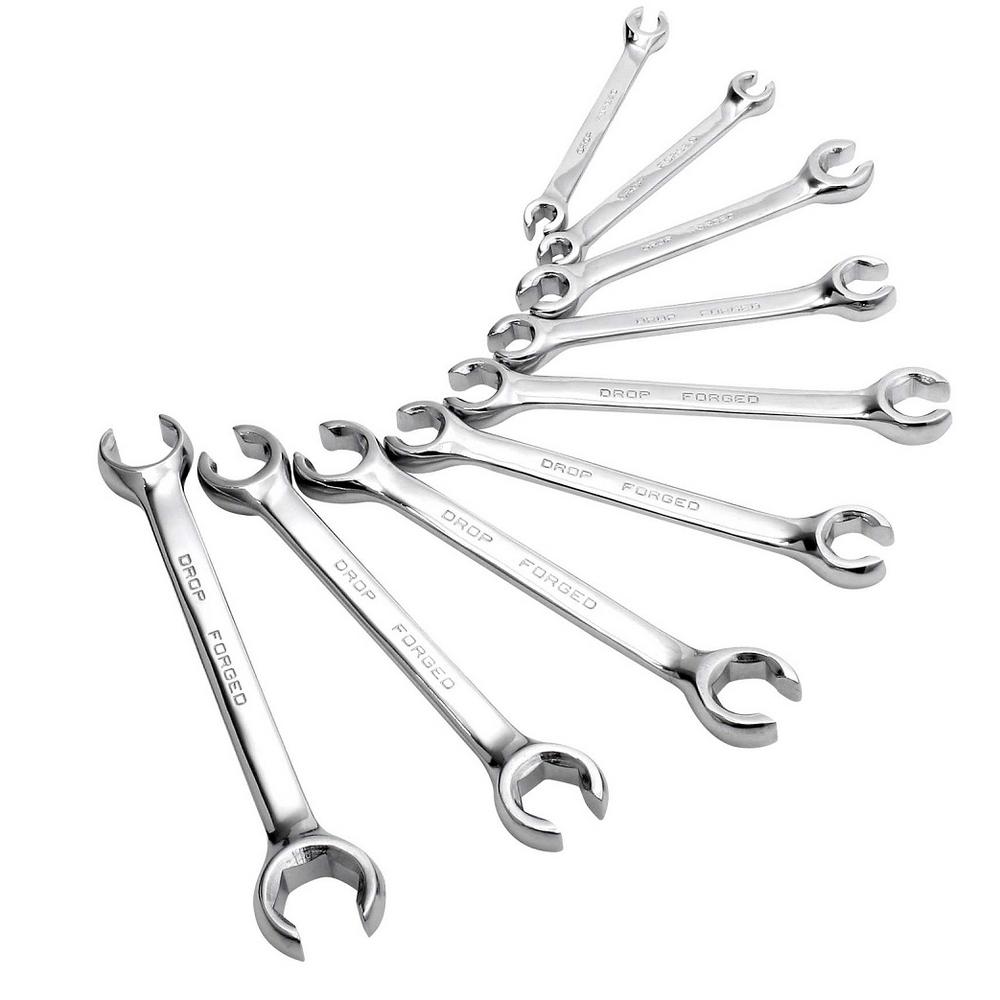 Sunex SAE Drive Metric Flare Nut Wrench Set (9Piece)SUN9809 The Home Depot