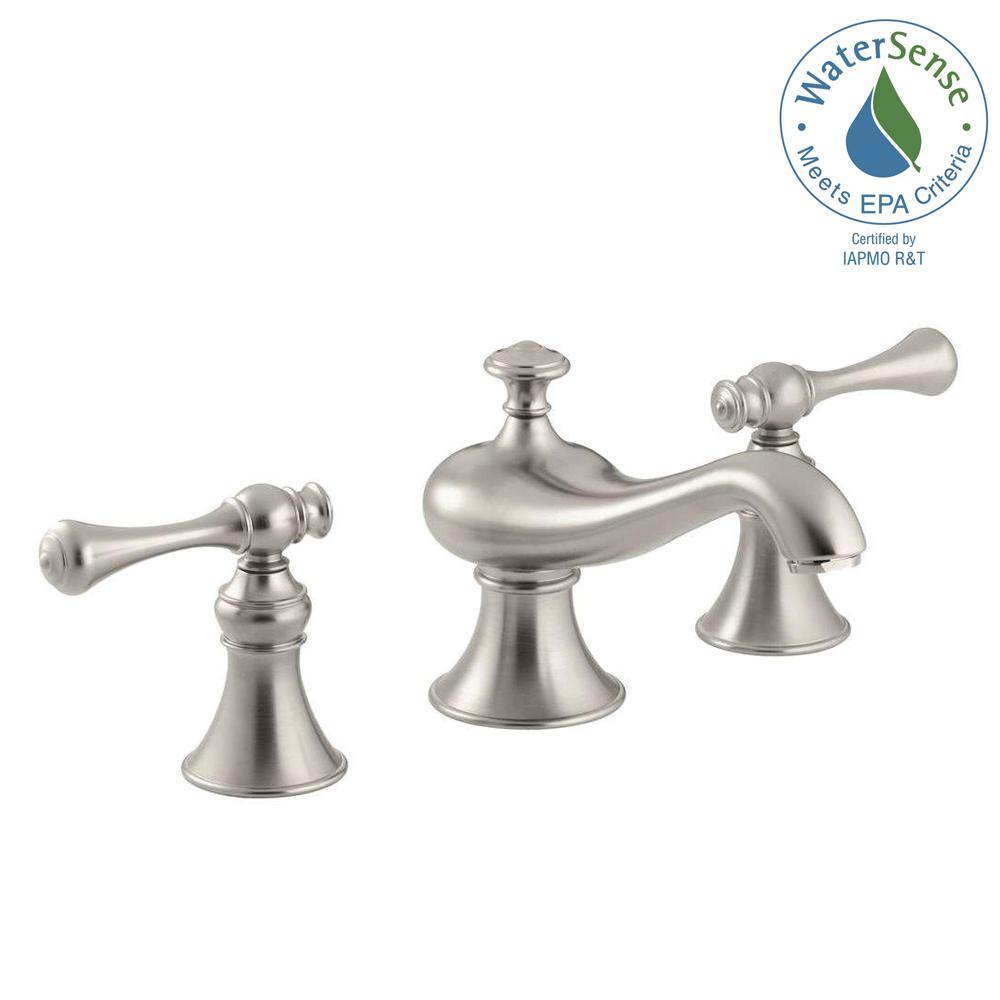Kohler Revival 8 In Widespread 2 Handle Low Arc Water Saving Kohler Revival 8 In Widespread 2