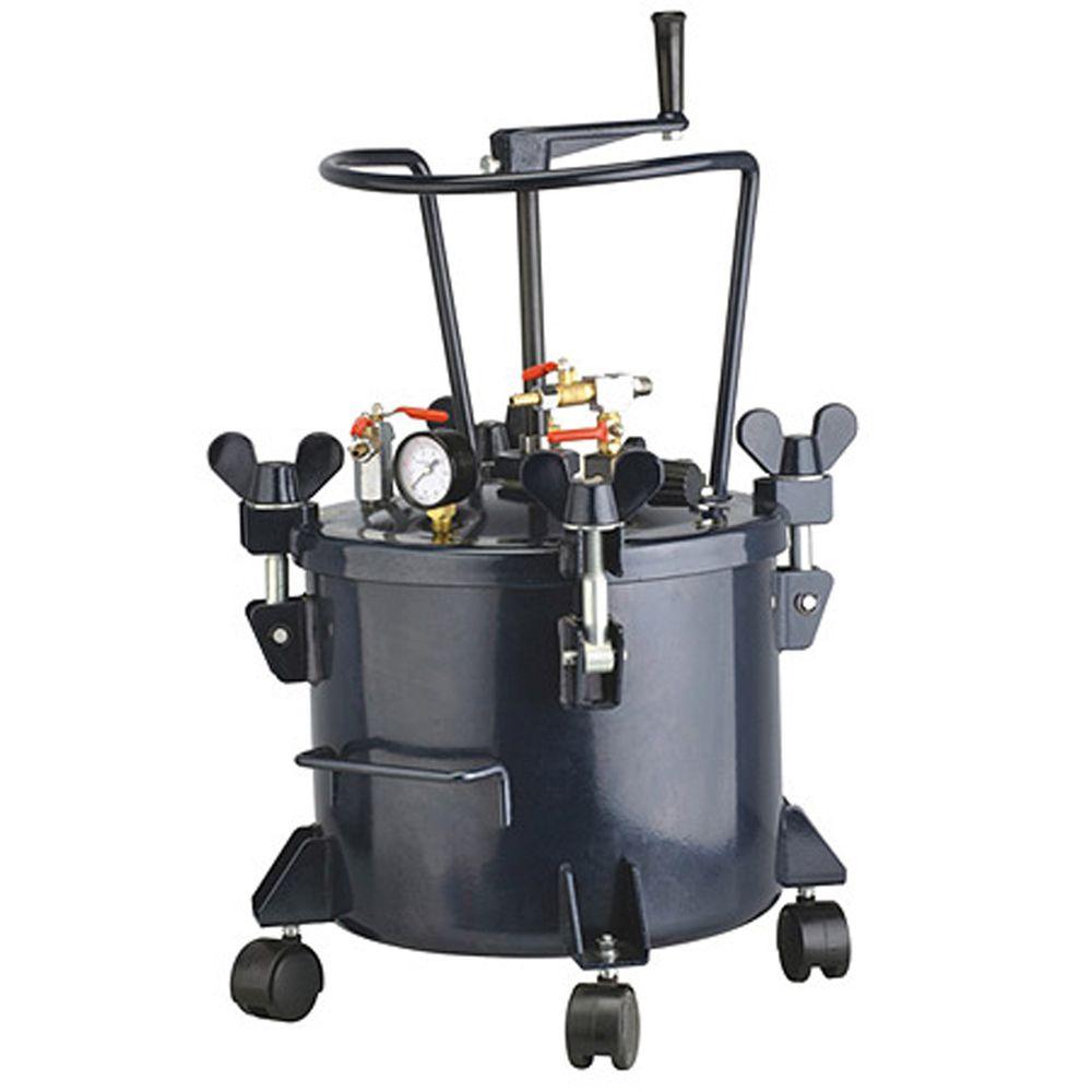 California Air Tools 5 Gal. Pressure Pot Paint Sprayer with HVLP Spray
