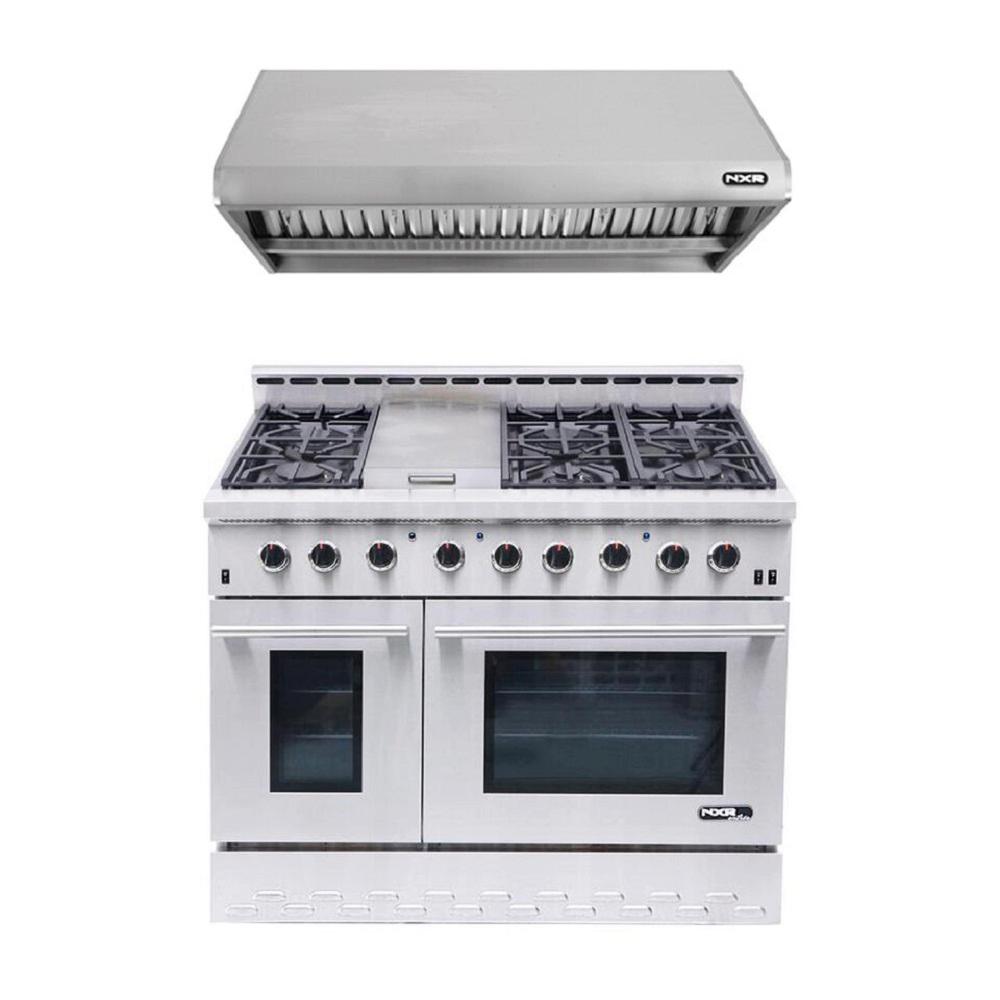 NXR 48 in. 7.2 cu. ft. Professional Style Liquid Propane Gas Range 6