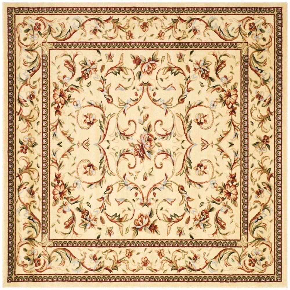Safavieh Lyndhurst Ivory 10 Ft X Square Area Rug Lnh322a Safavieh Lyndhurst Ivory 10 Ft X Square Area Rug
