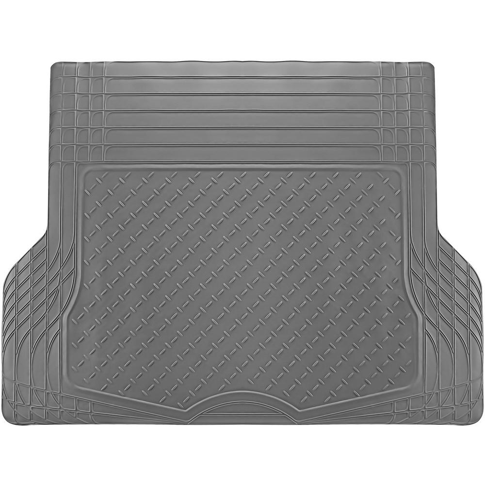 OxGord WeatherShield HD Gray Heavy Duty Rubber Trunk Cargo Liner Floor