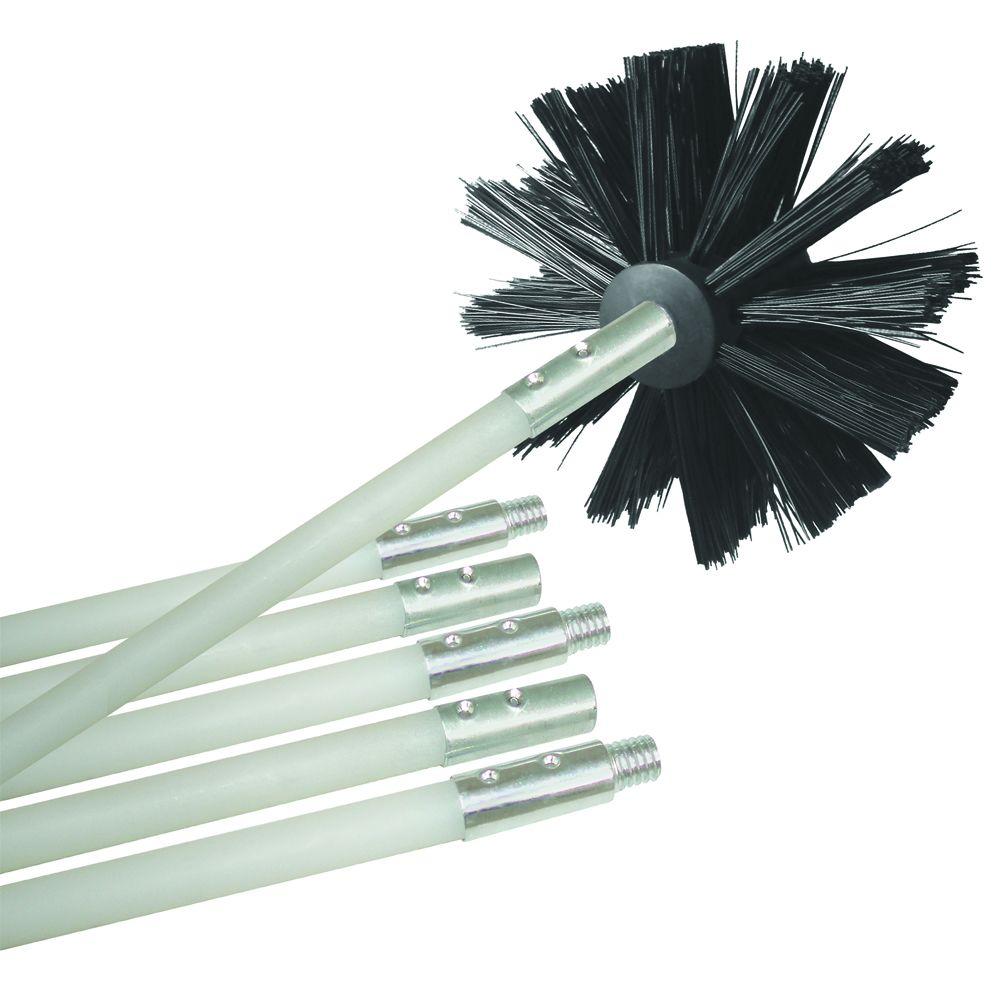 Dryer Vent Cleaning Brush Kit Home Depot ROSS BUILDING STORE   Everbilt Gas Fittings Connectors Dvbrush12k 6hd 64 1000 