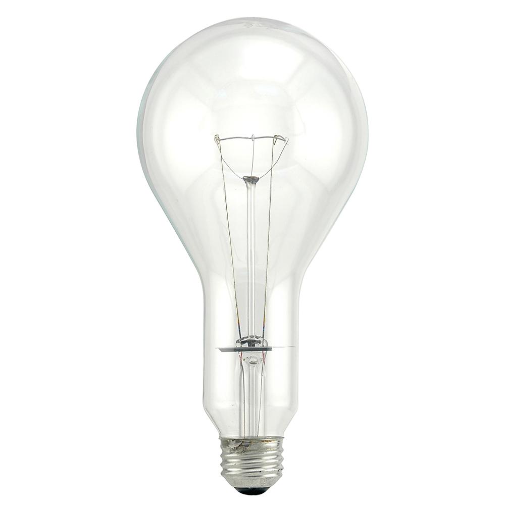 Sylvania 300-Watt PS30 Incandescent Light Bulb-19011 - The Home Depot