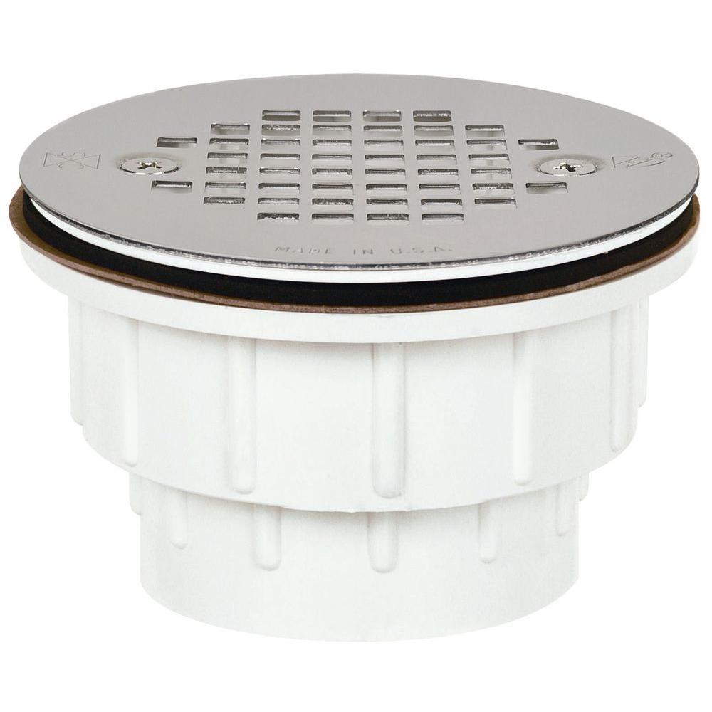 Sioux Chief 2 in. PVC Shower Drain with Strainer8252PPK The Home Depot