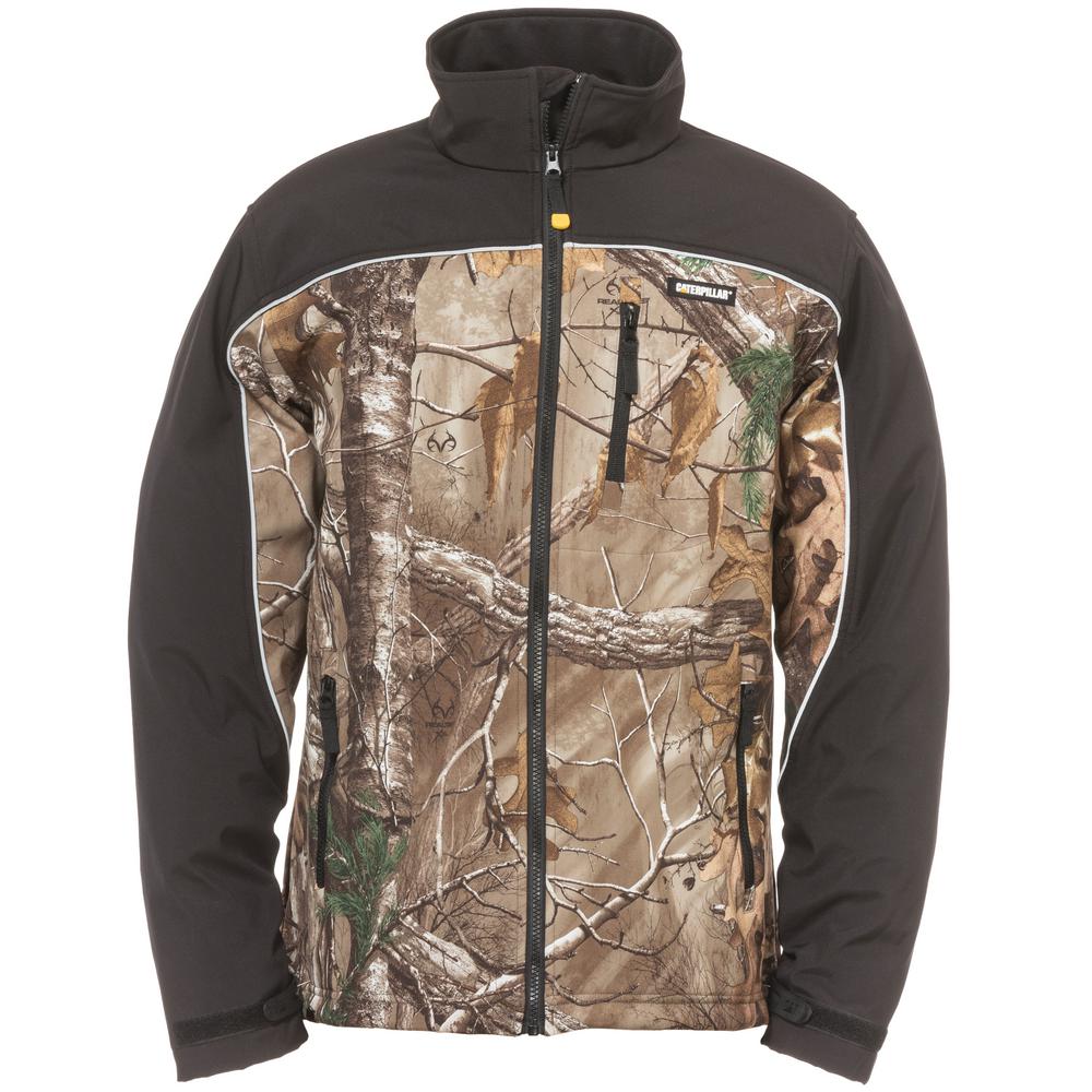 Caterpillar Soft Shell Men's X-Large Realtree Xtra Camo Polyester ...