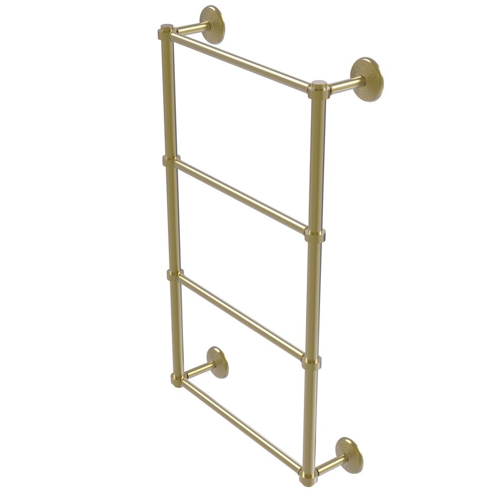 Allied Brass Monte Carlo Collection 36 inch 4-Tier Ladder Towel Bar in Satin... by Allied Brass