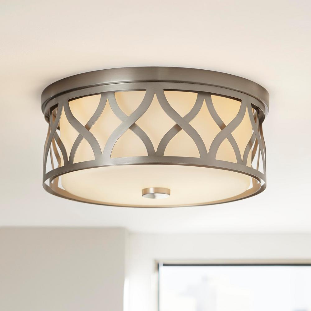 modern flush mount lighting home depot