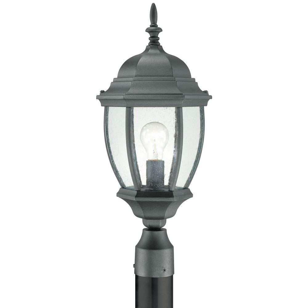 Thomas Lighting Covington 1-Light Outdoor Black Post ...