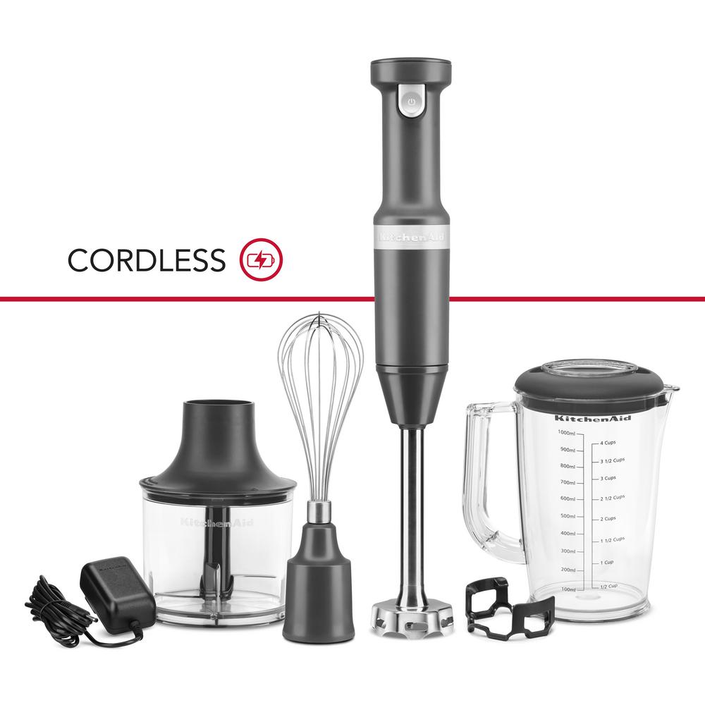 KitchenAid Cordless Variable Speed Charcoal Grey Hand ...