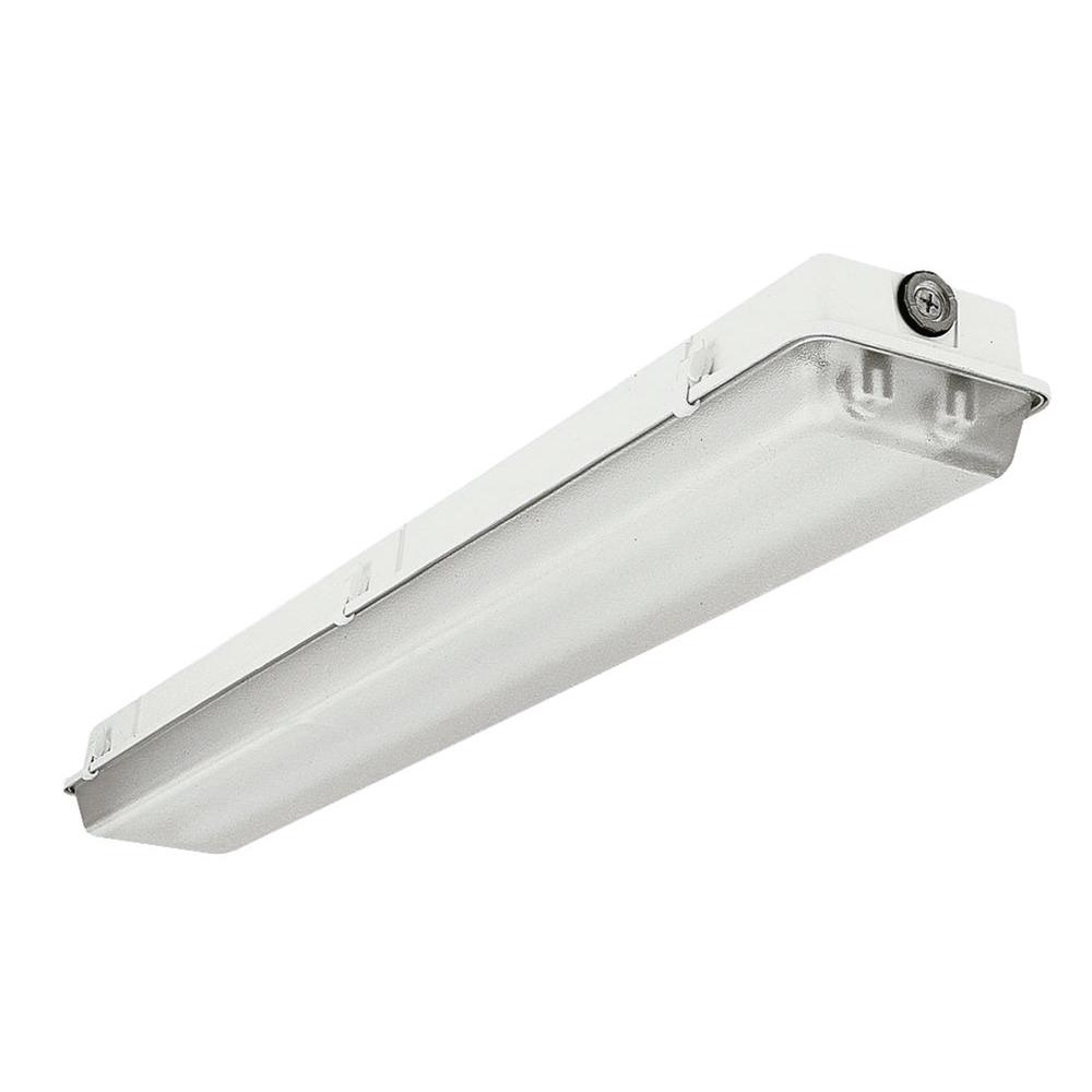 Lithonia Lighting 4 ft. 2Light White Fluorescent T8 Wet Light Strip