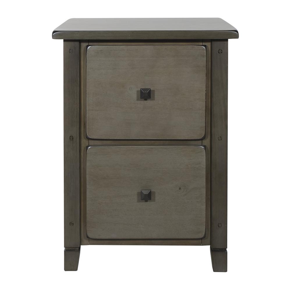 Osp Home Furnishings Hillsboro File Grey Wash Cabinet Hsb30 Wgr