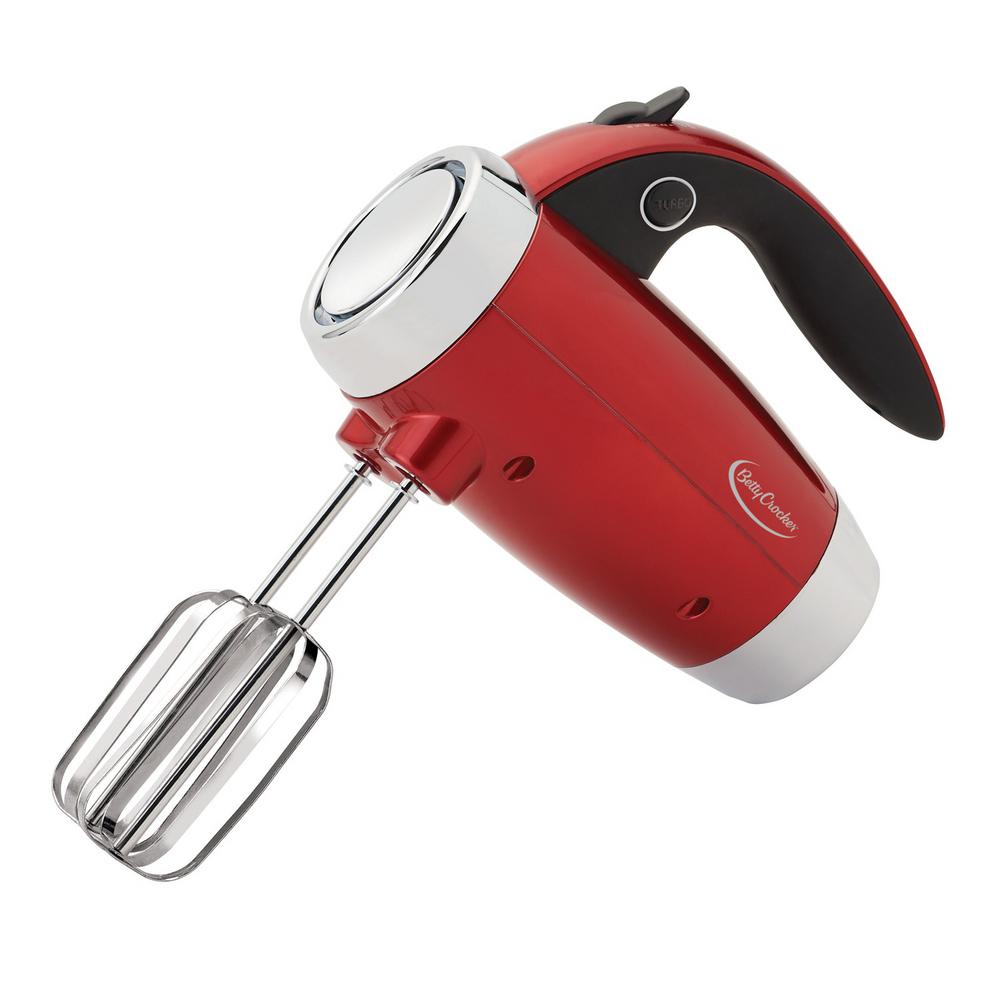 red hand mixer electric