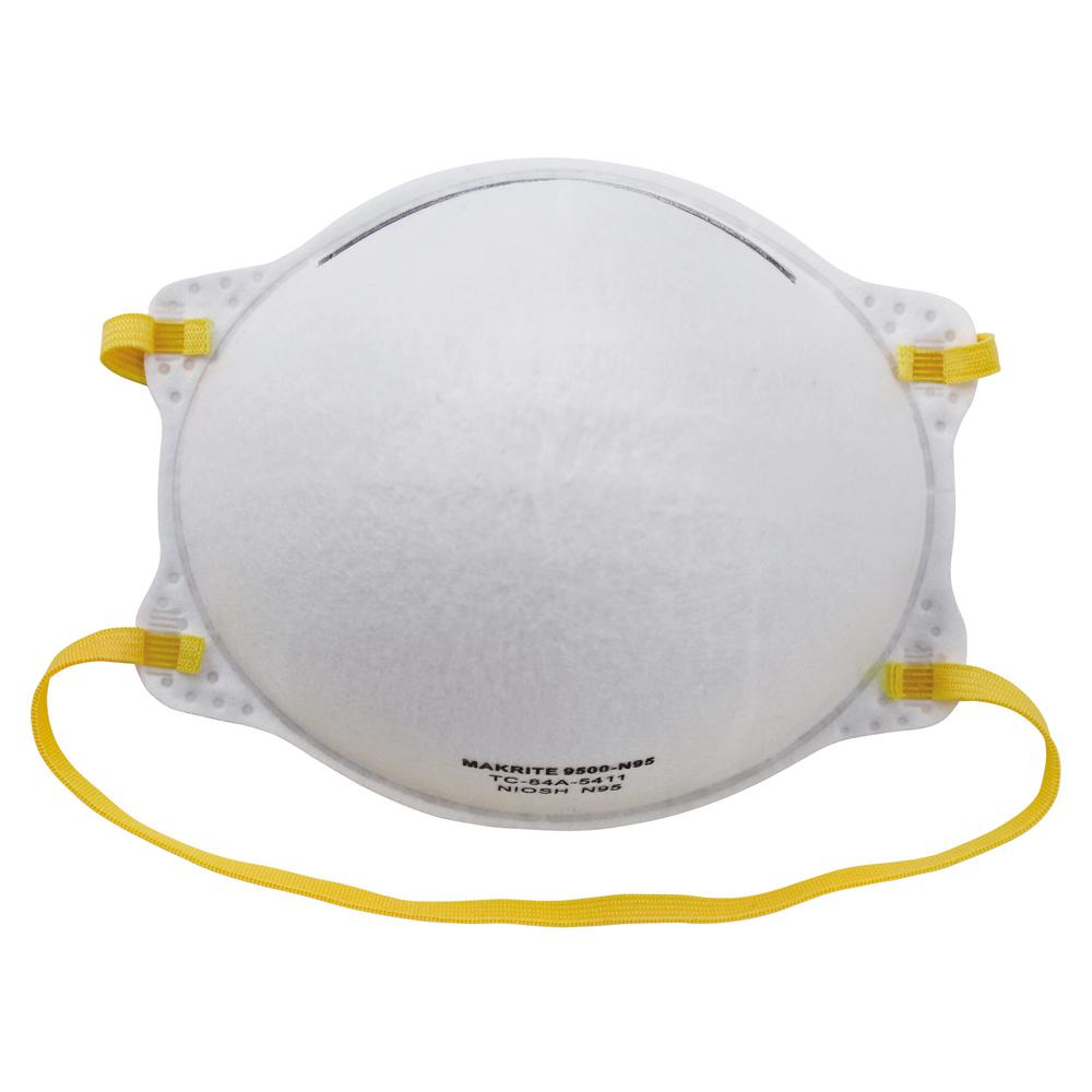 HDX N95 Respirator Masks M/L (10Pack)9500N95 The Home Depot