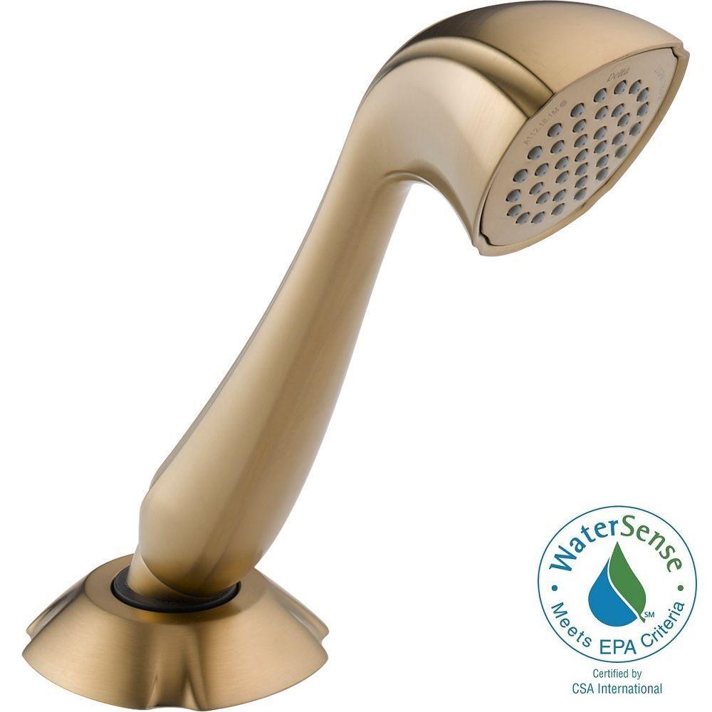 Delta TwoinOne 4Spray Hand Shower and Shower Head Combo Kit in