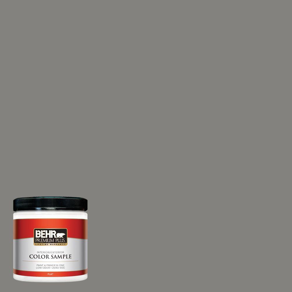 Behr Premium Plus 8 Oz Bnc 25 Gray Pepper Flat Interior Exterior Behr Premium Plus 8 Oz Bnc 25 Gray Pepper Flat Interior Exterior
