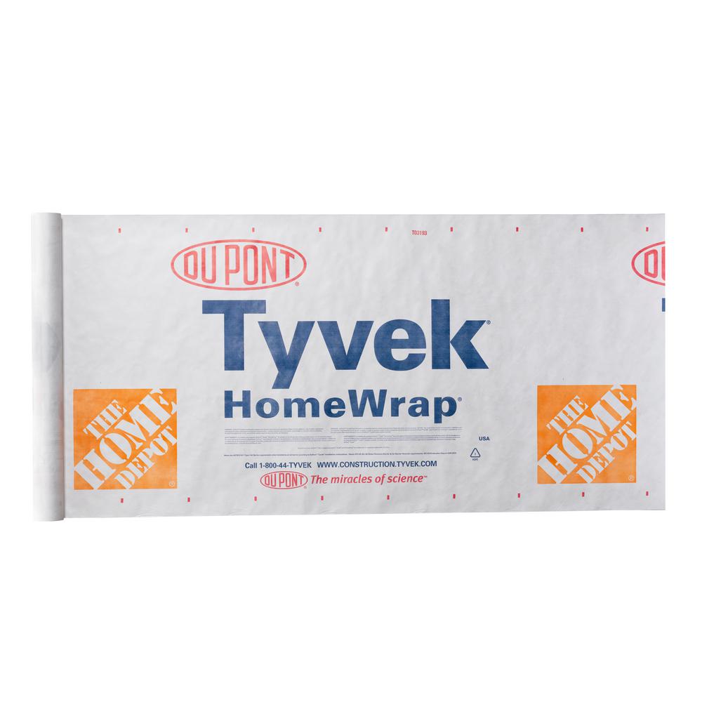 TYVEK HomeWrap 3 ft. x 165 ft. Roll Housewrap eXtremes