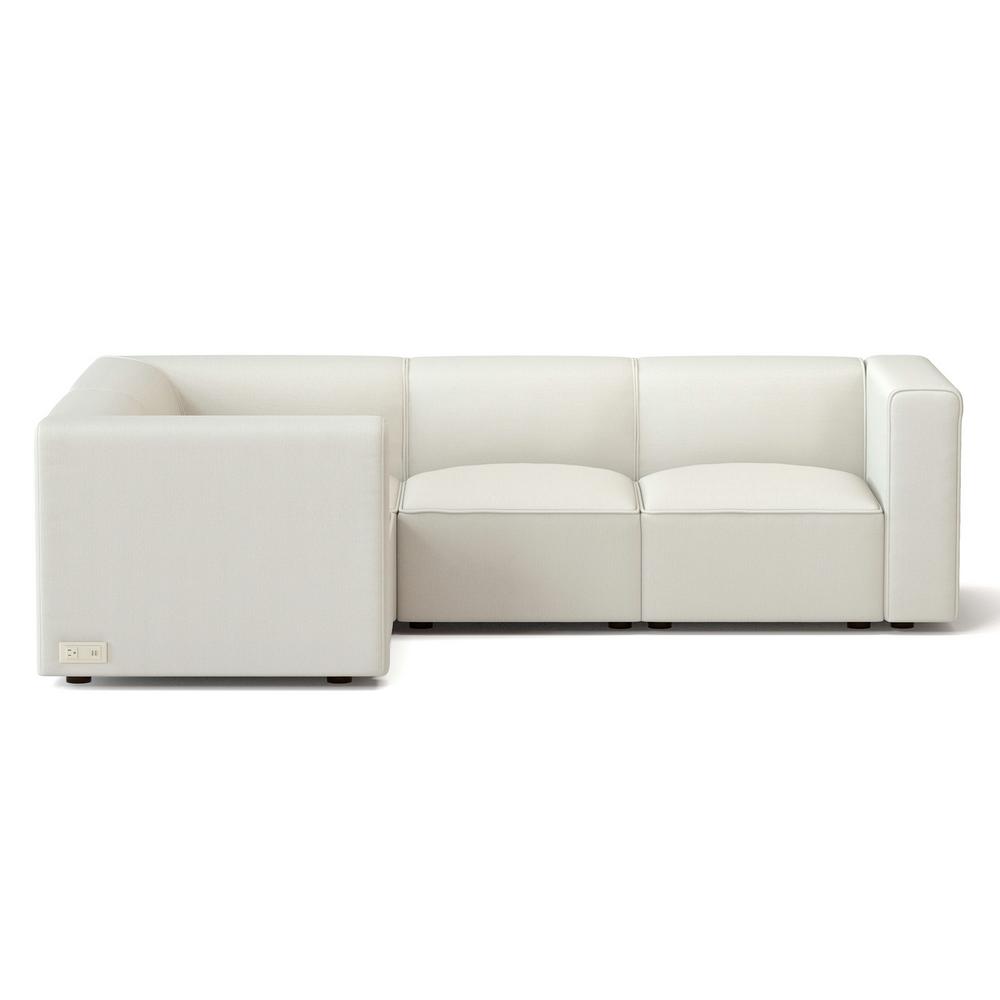 Coddle Node Sand Sectional Sofa Nms 4s Sd Set The Home Depot