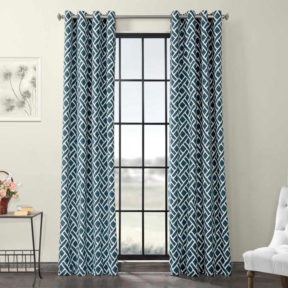 120 In Blue Curtains Drapes Window Treatments The Home