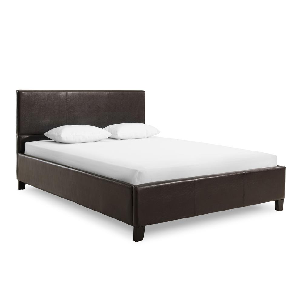 Element Brown California King Bed Bs Elm Ck Pb The Home Depot Internet 302966720 Element Brown California King Bed