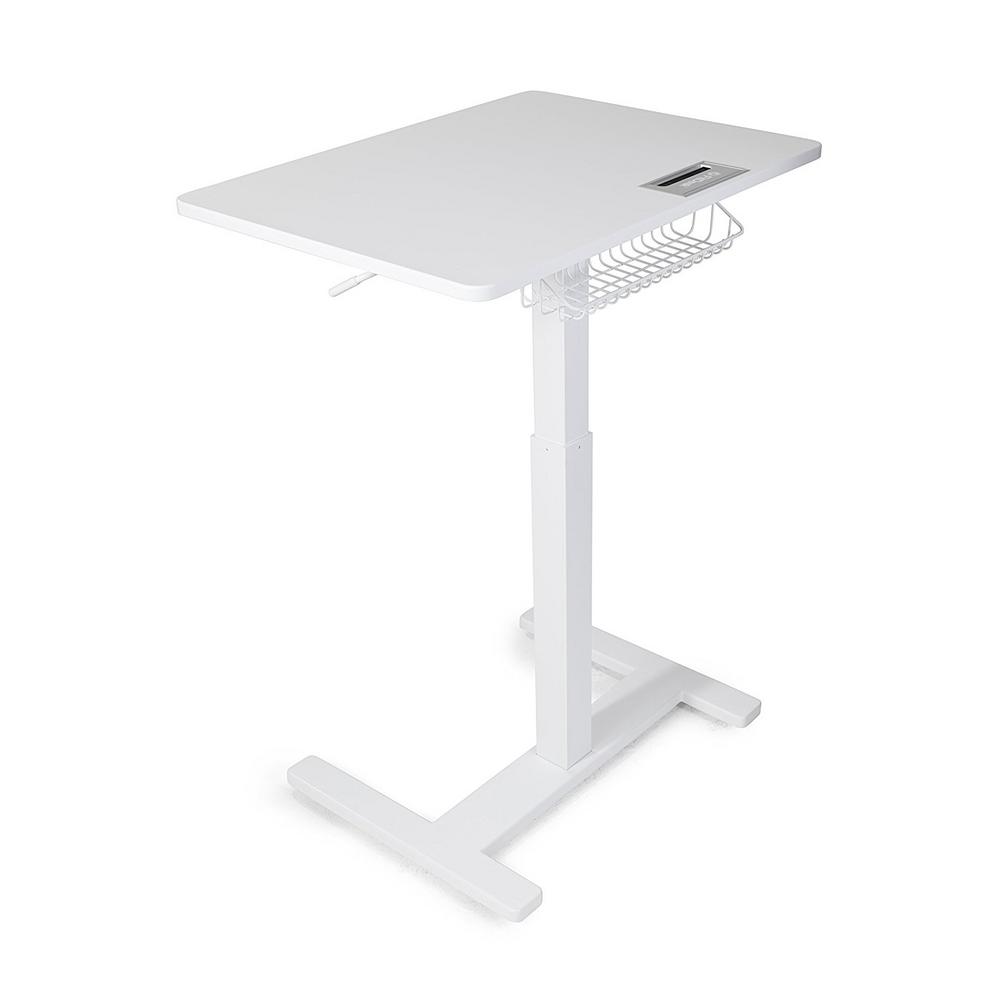 UPC 857989004051 product image for FitDesk White Sit to Stand Desk | upcitemdb.com