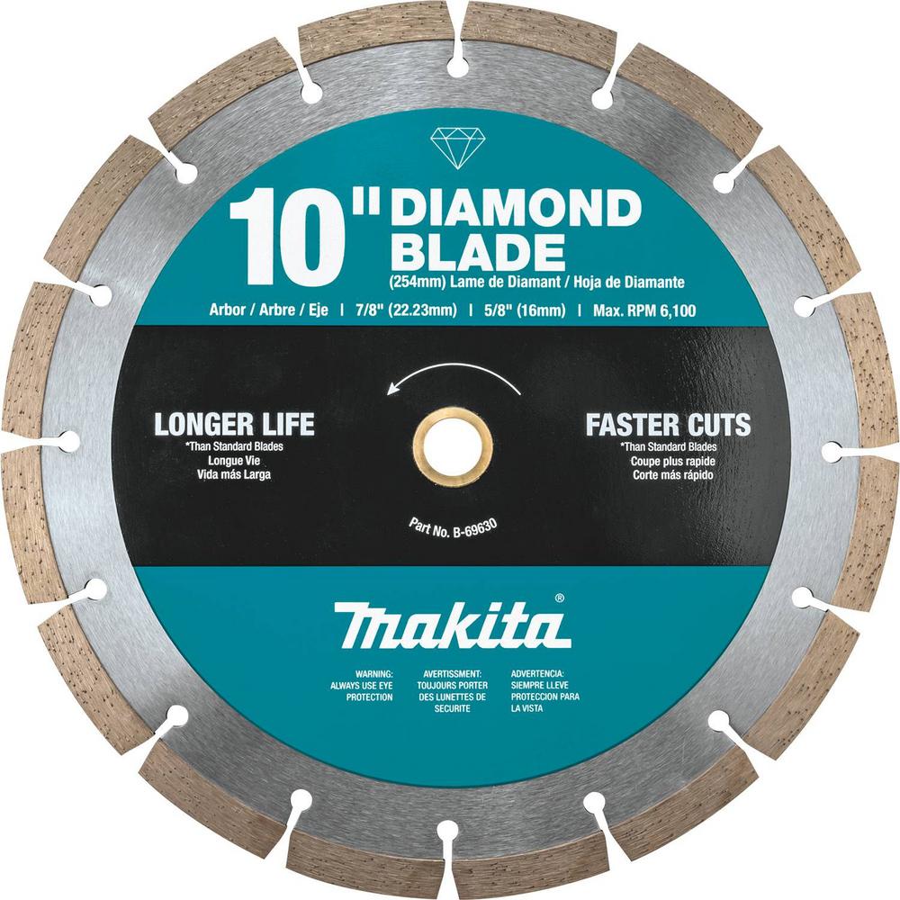 E-Cut 2-piece set diamond saw blade 65 mm for tiles fits Makita BTM Fine