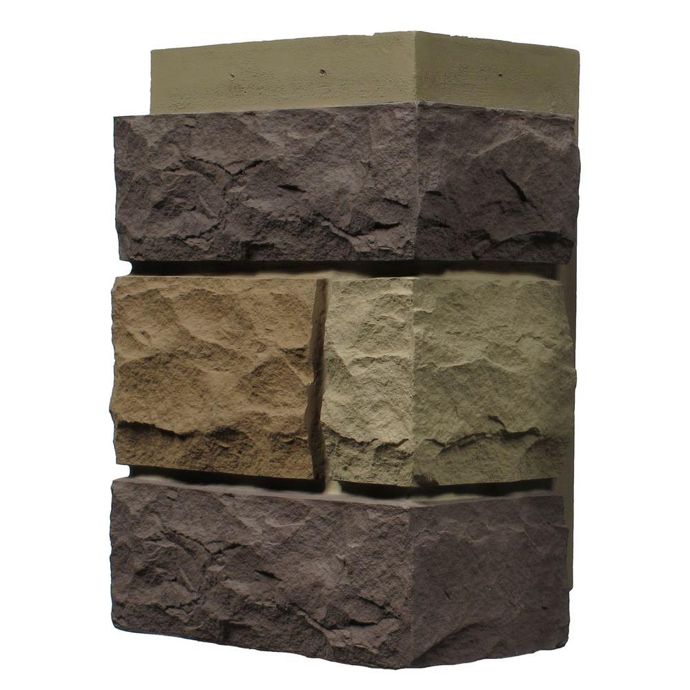NextStone Random Rock New England Mocha 11 in. x 7 in