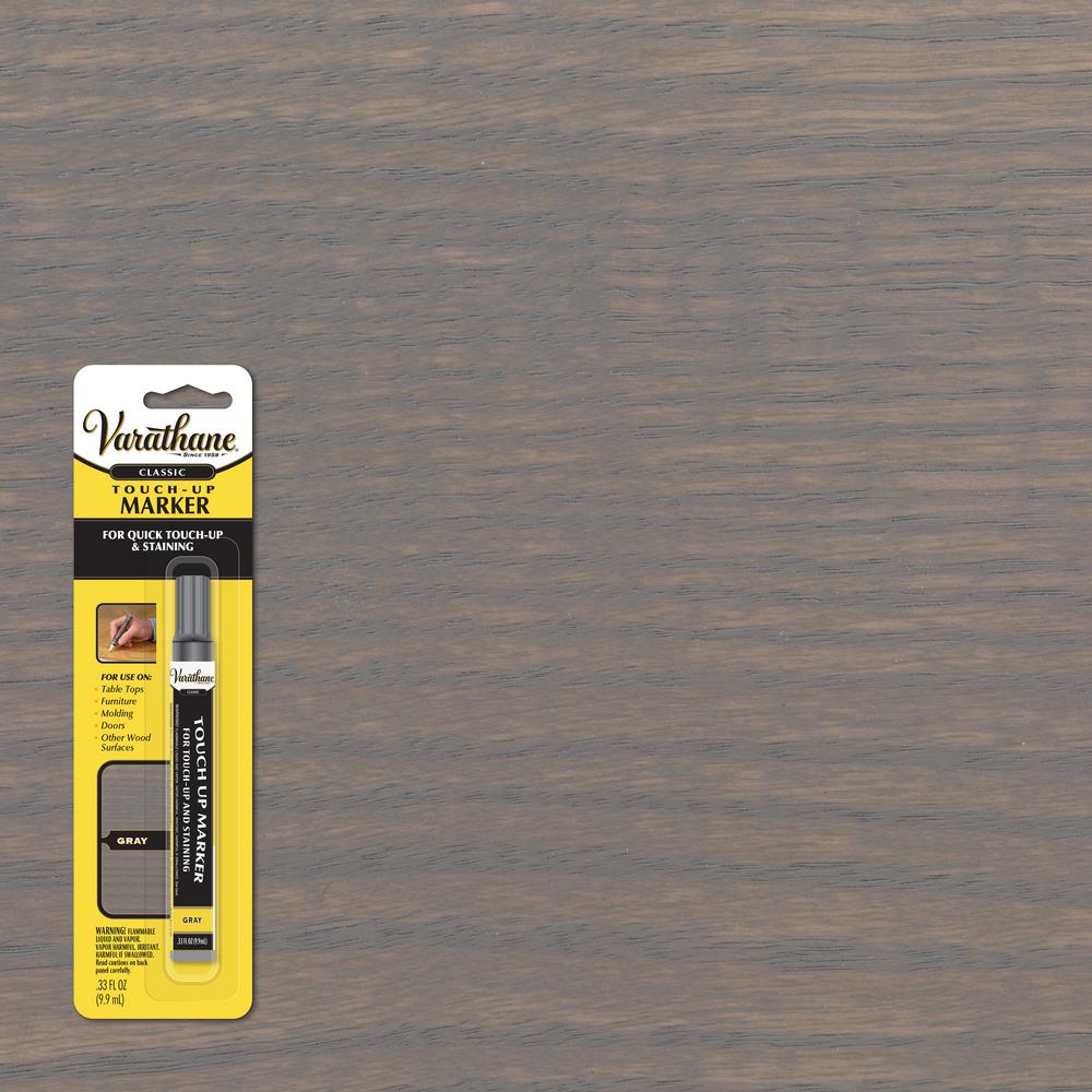 Varathane 0.33 oz. Gray Wood Stain Furniture & Floor TouchUp Marker (8