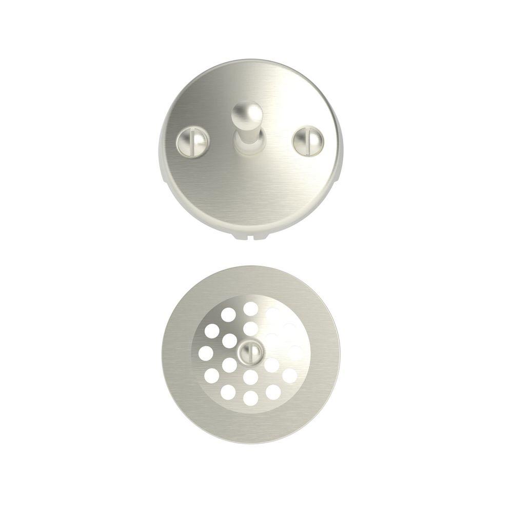 Gerber Classics Brass Trip Lever Drain Kit in NickelN6863 The Home Depot