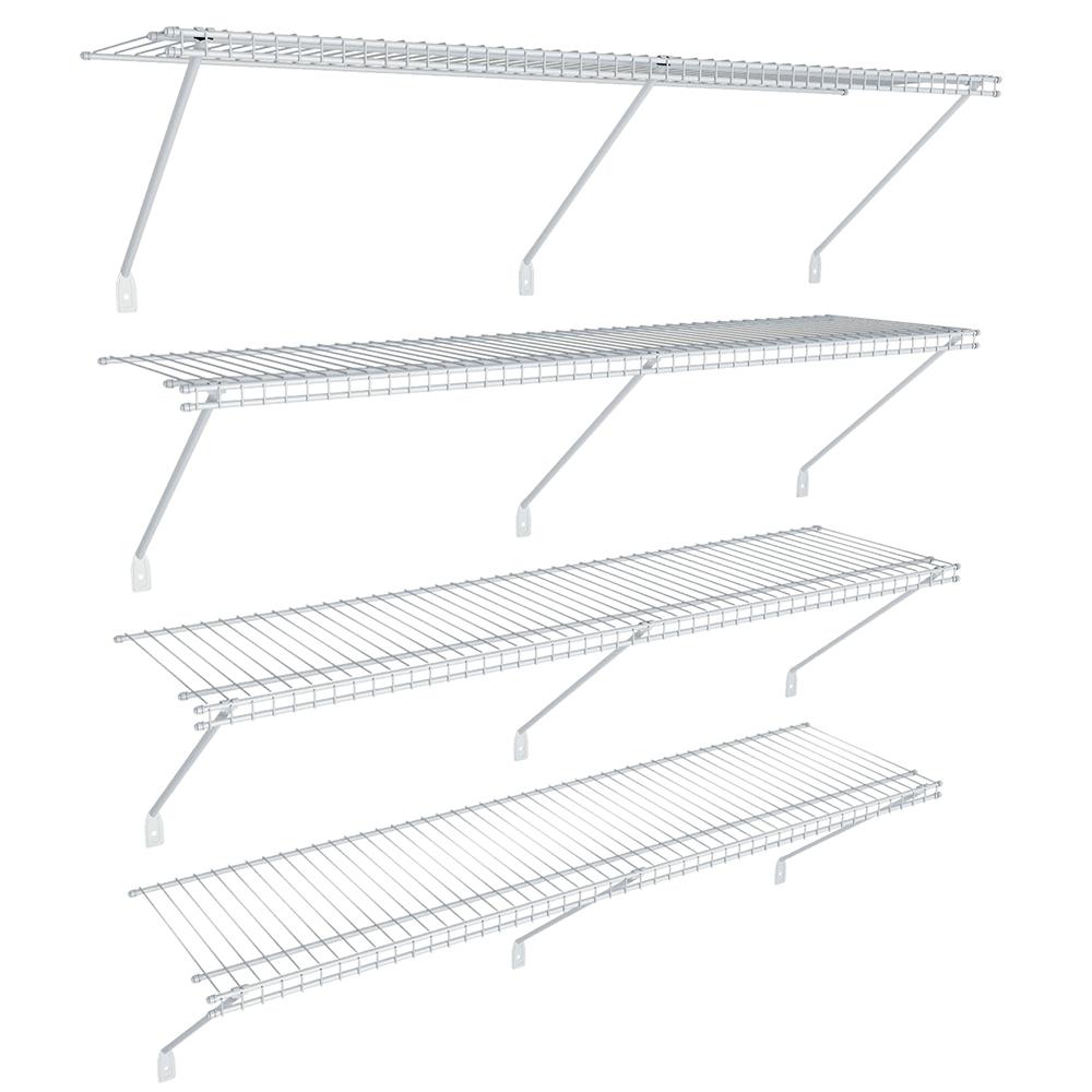ClosetMaid Selectives 48 in. White Laminate Shelf7034 The Home Depot