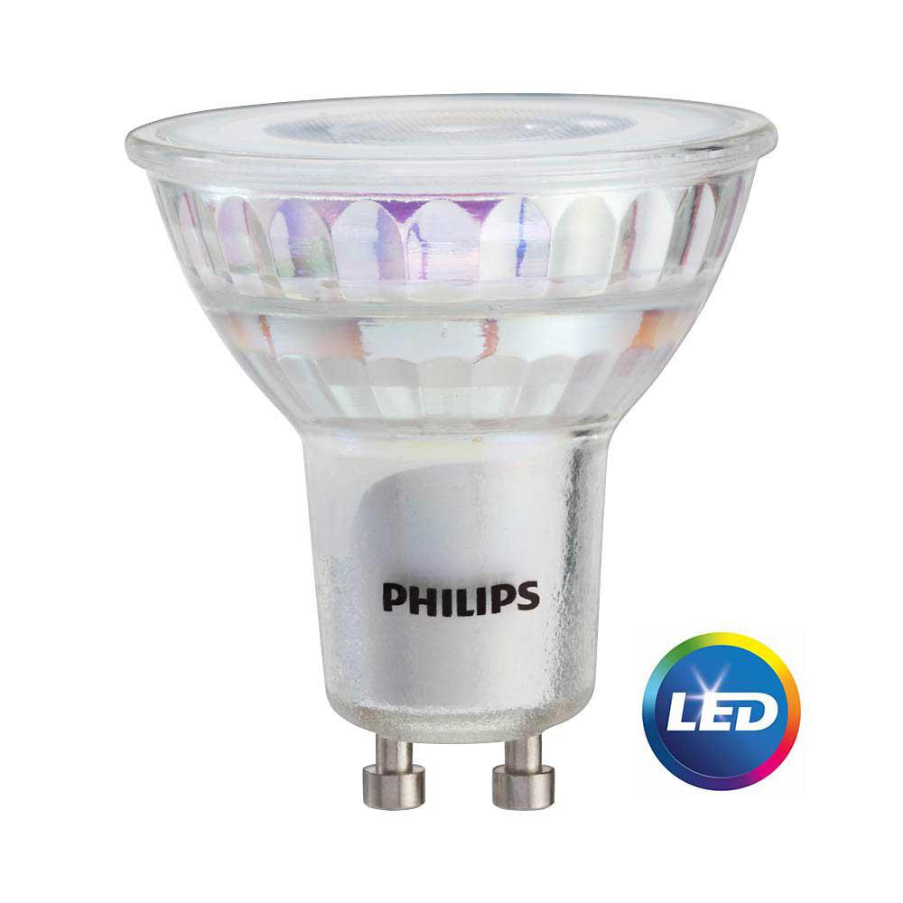 Philips 50W Equivalent Bright White MR16 GU10 LED Light ...