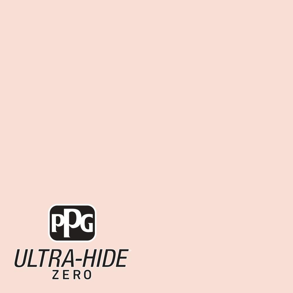 Ppg 1 Gal Hdpr56d Ultra Hide Zero Light Blush Flat Interior Paint