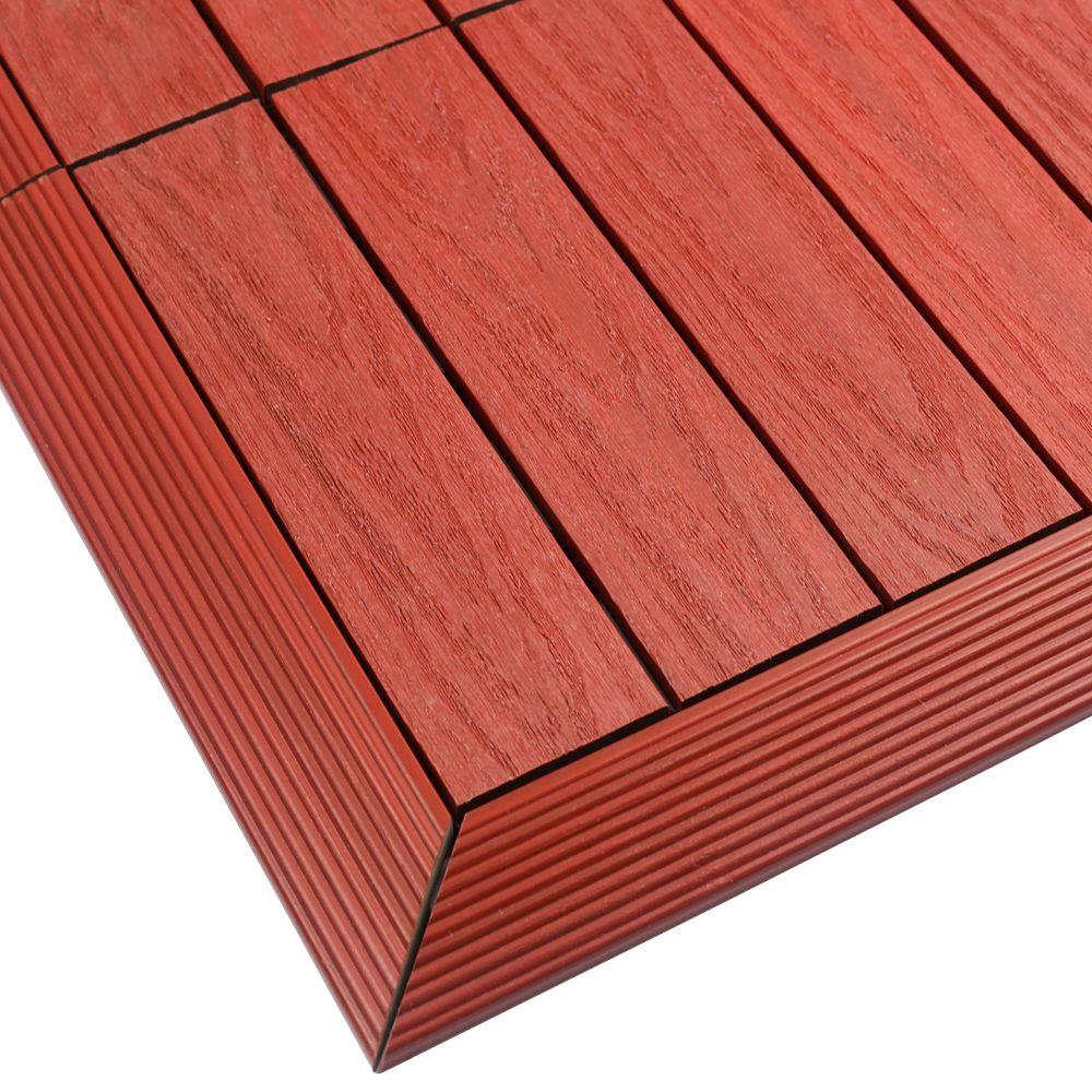 coloured composite decking