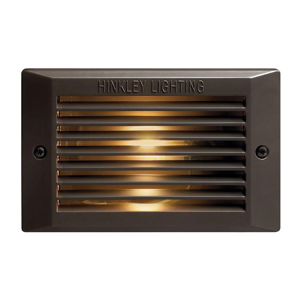 Hinkley Lighting 5 25 In 3 8 Watt Led Bronze Step And Stair Deck Light