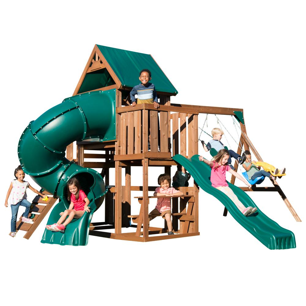 cedarbrook wooden playset