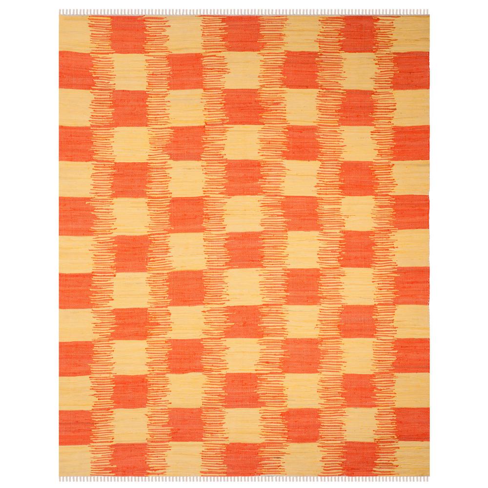 Safavieh Montauk Yellow Orange 8 Ft X 10 Area Rug